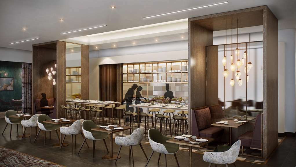 阿伯丁特卡希尔顿酒店 餐厅 照片